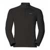 BLUZA ODLO MIDLAYER 1/2 ZIP SNOWBIRD Black