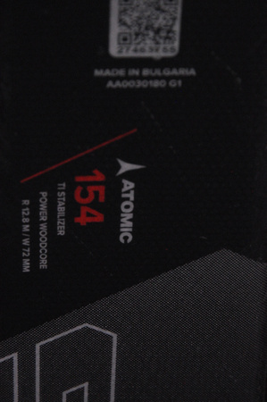 NARTY UŻYWANE ATOMIC REDSTER SC + M10 23/24 154 cm NRC473