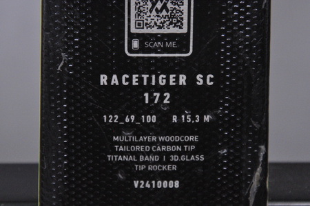 NARTY UŻYWANE VOLKL RACETIGER SC 24/25 + VMotion 12 172 cm NRC834