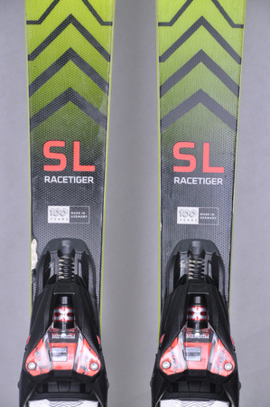 NARTY UŻYWANE VOLKL RACETIGER SL + VMotion 12 22/23 150 cm NRC644