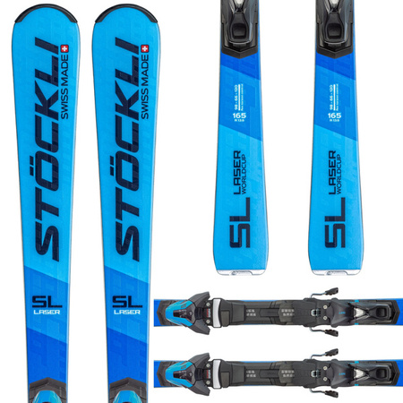 NARTY STOCKLI LASER SL + Salomon SRT 12 2023