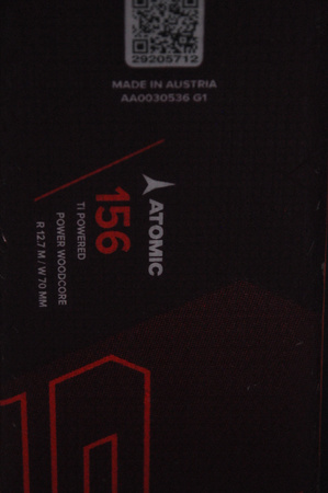 NARTY UŻYWANE ATOMIC REDSTER S7 + M12 GW 23/24 156 cm NRC719