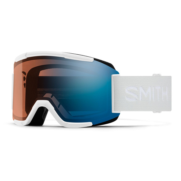 GOGLE SMITH SQUAD White Vapor/Pro Photochromic Blue Mirror 2026