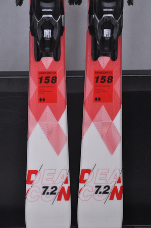 NARTY UŻYWANE VOLKL DEACON 7.2 + FTD 10 21/22 158 cm NRC1130