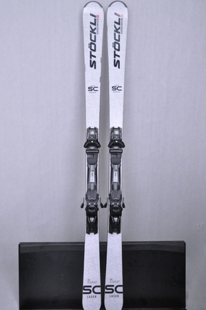 NARTY UŻYWANE STOCKLI LASER SC + MC11 24/25 170 cm NRC109