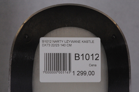 NARTY UŻYWANE KASTLE DX 73 + K10 22/23 140 cm NRB1012