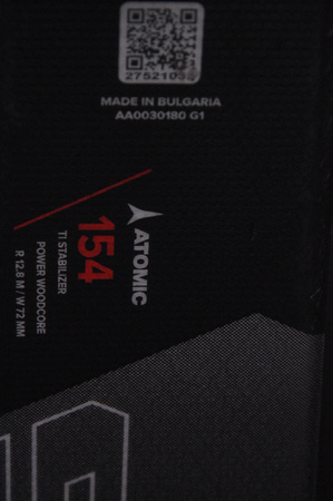 NARTY UŻYWANE ATOMIC REDSTER SC + M10 23/24 154 cm NRC463