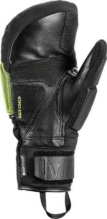 RĘKAWICE NARCIARSKIE LEKI WCR COACH 3D MITT Black/Ice Lemon 2026