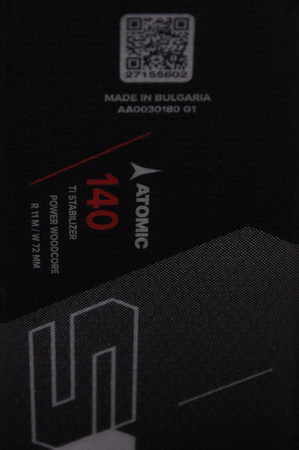 NARTY UŻYWANE ATOMIC REDSTER SC + M10 23/24 140 cm NRC459