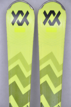 NARTY UŻYWANE VOLKL RACETIGER SC 24/25 + VMotion 12 158 cm NRC816