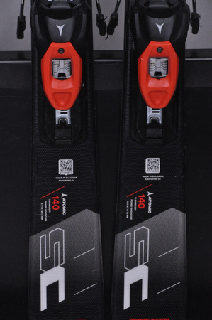 NARTY UŻYWANE ATOMIC REDSTER SC + M10 23/24 140 cm NRC455