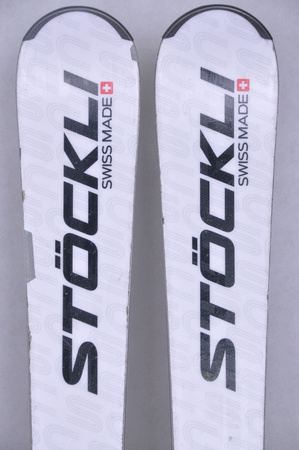 NARTY UŻYWANE STOCKLI LASER SC + MC11 24/25 156 cm NRC93