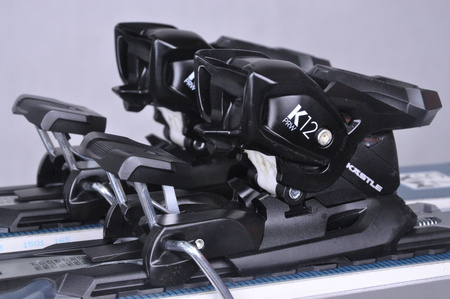NARTY UŻYWANE KASTLE MX 75 + K12 PRW 23/24 165 cm NRC42