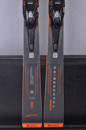 NARTY UŻYWANE BLIZZARD THUNDERBIRD R15 + TPX 12 24/25 180 cm NRC677