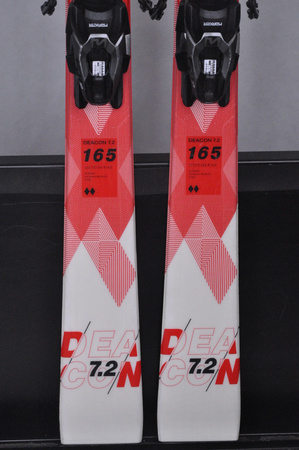 NARTY UŻYWANE VOLKL DEACON 7.2 + FTD 10 21/22 165 cm NRC1107