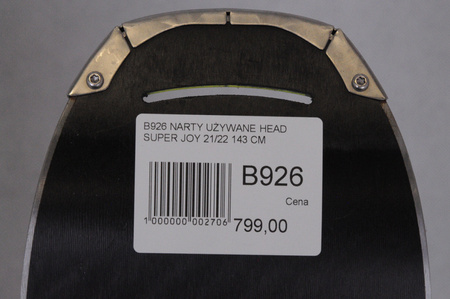 NARTY UŻYWANE HEAD SUPER JOY 21/22 + JOY 11 143 cm NRB926