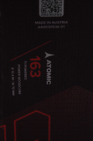 NARTY UŻYWANE ATOMIC REDSTER S7 + M12 GW 23/24 163 cm NRC724