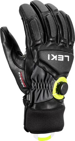 RĘKAWICE NARCIARSKIE LEKI GRIFFIN TUNE 3D BOA Black/Ice Lemon 2026