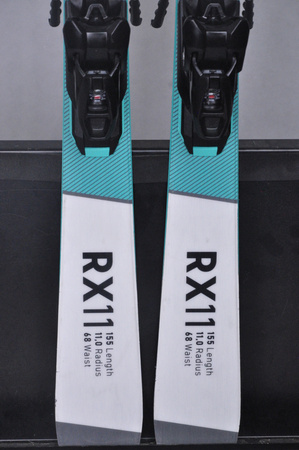 NARTY UŻYWANE KASTLE RX 11 + K12 22/23 155 cm NRC48