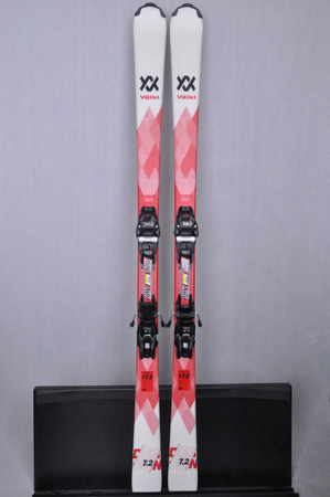 NARTY UŻYWANE VOLKL DEACON 7.2 + FTD 10 21/22 172 cm NRC1076