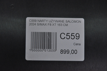 NARTY UŻYWANE SALOMON S/MAX F8 XT + M10 2024 163 cm NRC559