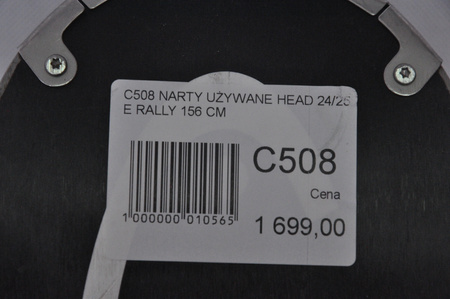 NARTY UŻYWANE HEAD SUPERSHAPE ERALLY + PRD12 24/25 156 cm NRC508