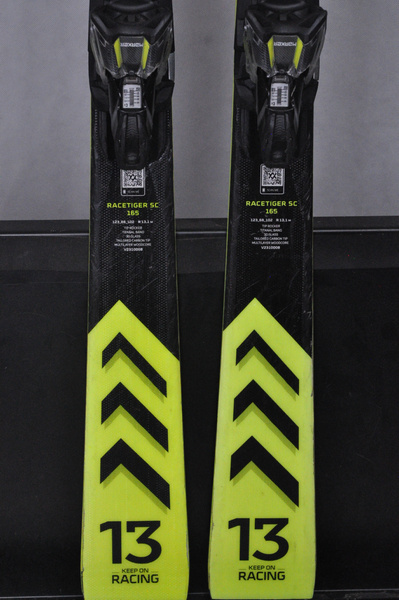 NARTY UŻYWANE VOLKL RACETIGER SC 23/24 + VMotion 12 165 cm NRC827