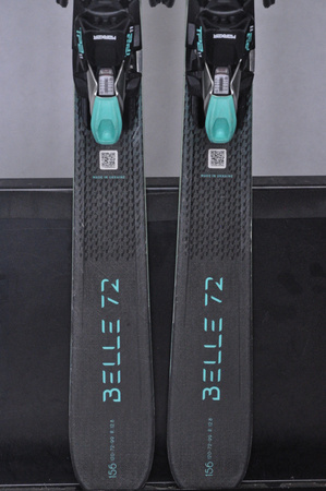 NARTY UŻYWANE NORDICA BELLE 72 DC 24/25 + TP2 11 156 cm NRC614