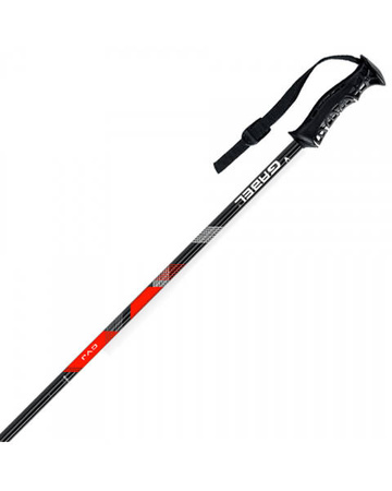 DZIECIĘCE KIJE NARCIARSKIE GABEL CVJ Black/Red 2023