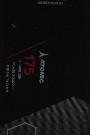 NARTY UŻYWANE ATOMIC REDSTER SC + M10 23/24 175 cm NRC498