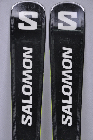 NARTY UŻYWANE SALOMON S/MAX 10 + M11 22/23 170 cm NRC558