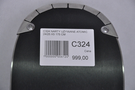 NARTY UŻYWANE ATOMIC REDSTER X5 + Atomic M10 GW 24/25 175 cm NRC324