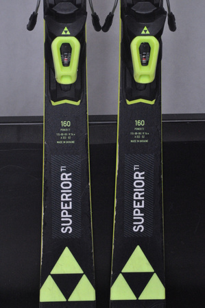 NARTY UŻYWANE FISCHER RC4 SUPERIOR TI 23/24 + Z11 160 cm NRC769