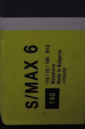 NARTY UŻYWANE SALOMON S/MAX 6 + M10 23/24 146 cm NRC812