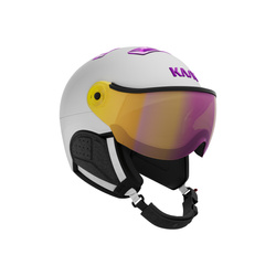 KASK NARCIARSKI KASK CHROME VISOR Black Fuchsia 2026
