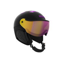 KASK NARCIARSKI KASK CHROME VISOR Black Fuchsia 2026
