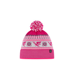 CZAPKA EISBAR RETROSKI POMPON Pink