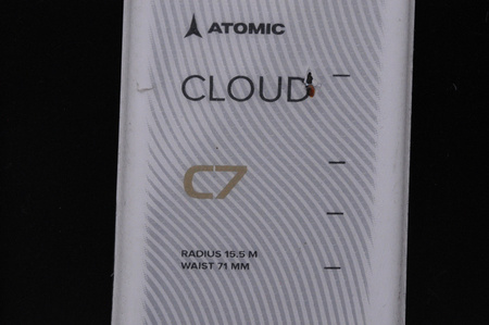 NARTY UŻYWANE ATOMIC CLOUD C7 + M10 22/23 163 cm NRB582