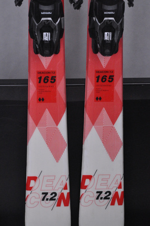 NARTY UŻYWANE VOLKL DEACON 7.2 + FTD 10 21/22 165 cm NRC1103