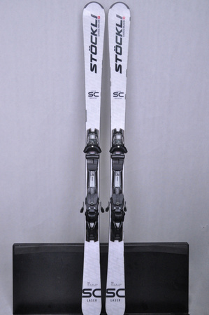 NARTY UŻYWANE STOCKLI LASER SC + MC11 24/25 163 cm NRC104