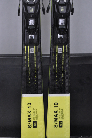 NARTY UŻYWANE SALOMON S/MAX 10 + M11 22/23 165 cm NRC564