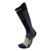 SKARPETY NARCIARSKIE UYN MAN SKI COMFORT FIT Medium Grey/Melange/Green Lime 2023