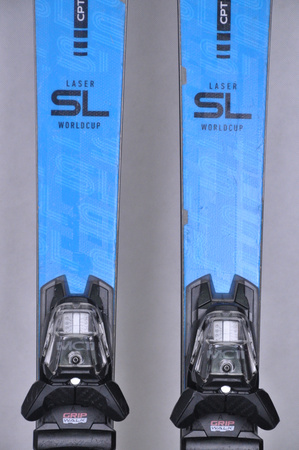 NARTY UŻYWANE STOCKLI LASER SL + MC11 24/25 165 cm NRC30