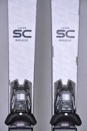 NARTY UŻYWANE STOCKLI LASER SC + MC11 24/25 156 cm NRC97