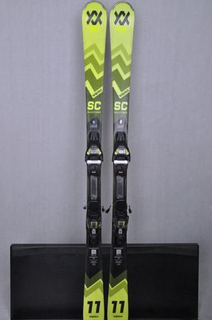 NARTY UŻYWANE VOLKL RACETIGER SC 24/25 + VMotion 12 153 cm NRC838