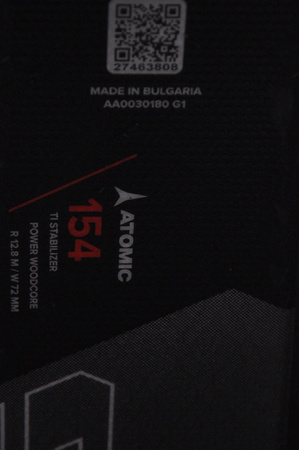 NARTY UŻYWANE ATOMIC REDSTER SC + M10 23/24 154 cm NRC471