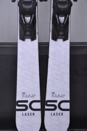 NARTY UŻYWANE STOCKLI LASER SC + MC11 24/25 163 cm NRC102