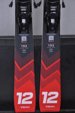 NARTY UŻYWANE VOLKL RACETIGER SRC + Motion 10 24/25 153 cm NRC202