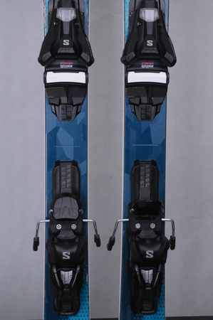 NARTY UŻYWANE STOCKLI MONTERO AS + Salomon Strive 11 24/25 160 cm NRC65