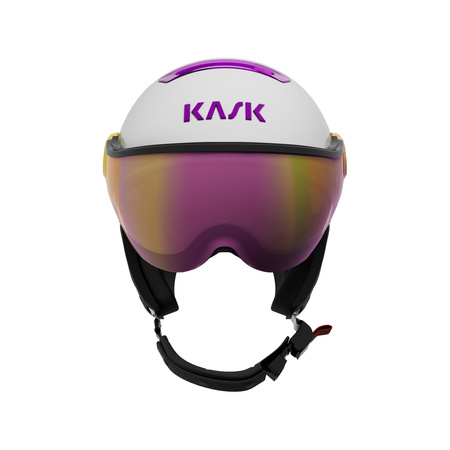KASK NARCIARSKI KASK CHROME VISOR Black Fuchsia 2026